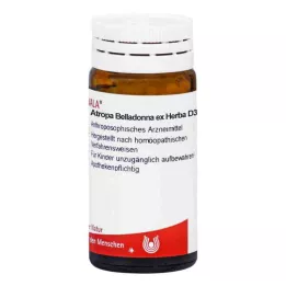Atropa Belladonna ex Herba D3 bolletjes (20 g)