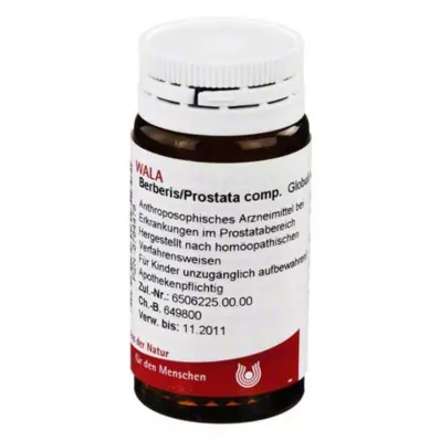 BERBERIS/PROSTATA comp.bolletjes, 20 g BERBERIS/PROSTATA comp.bolletjes, 20 g