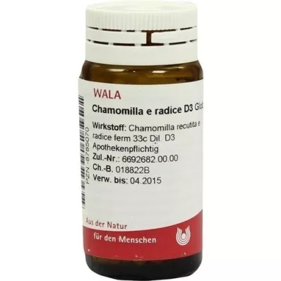 CHAMOMILLA E radice D 3 bolletjes, 20 g