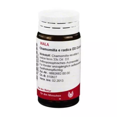 Chamomilla E Radix D 3 bolletjes, 20 g Chamomilla E Radix D 3 bolletjes, 20 g