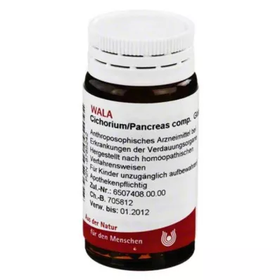 Cichorium Pancreas comp.Bolletjes, 20 g Cichorium Pancreas comp.Bolletjes, 20 g