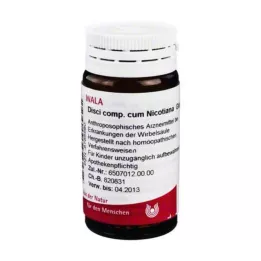 Schijfcomp.cum Nicotiana-bolletjes, 20 g