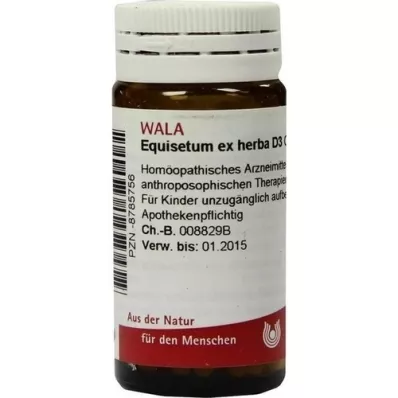 EQUISETUM EX Herba D 3 bolletjes, 20 g
