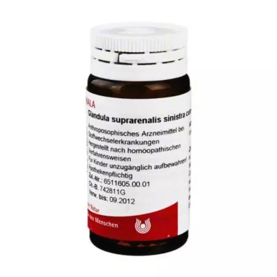 GLANDULA SUPRARENALES sinistra cum Cupro bolletjes, 20 g