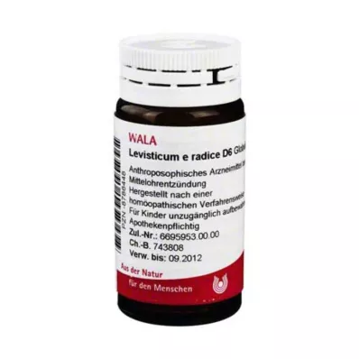 Levisticum E Radice D 6 bolletjes, 20 g Levisticum E Radice D 6 bolletjes, 20 g