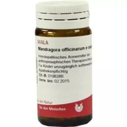 Mandragora Uit.E-wiel. D6-bolletjes (20 g)