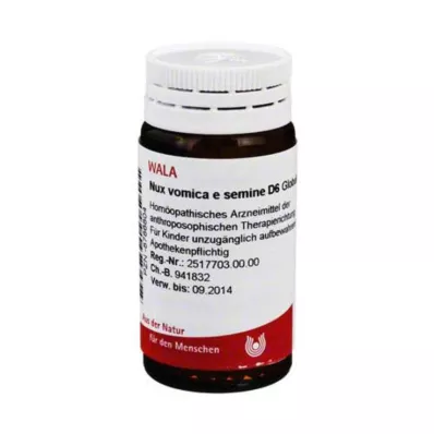 Nux vomica e semine D 6 bolletjes, 20 g