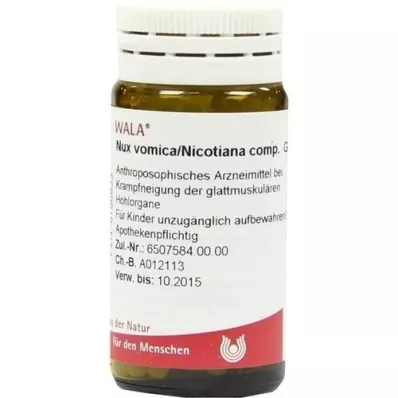 NUX VOMICA/NICOTIANA comp.bolletjes, 20 g