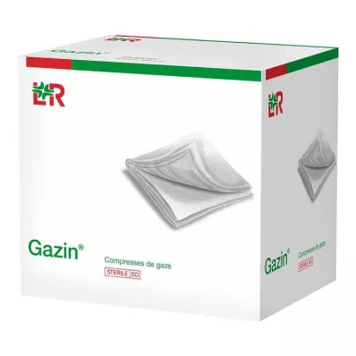 GAZIN Gaas comp.10x10 cm steriel 12x groot, 20X5 st GAZIN Gaas comp.10x10 cm steriel 12x groot, 20X5 st