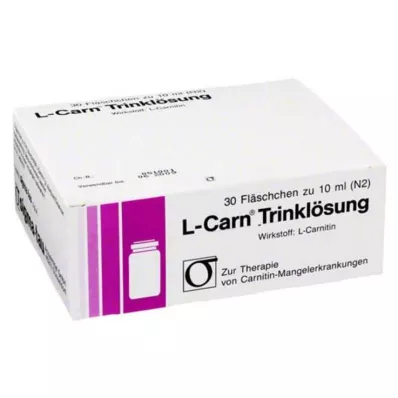 L-CARN Drinkoplossing, 30X10 ml L-CARN Drinkoplossing, 30X10 ml