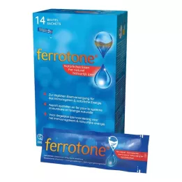 FERROTONE Zakje ijzer, 14X20 ml