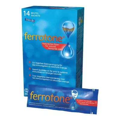 FERROTONE Zakje ijzer, 14X20 ml