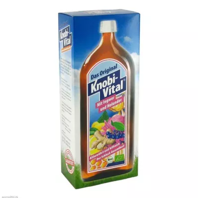 KNOBIVITAL met gember+elderbes bio, 960 ml