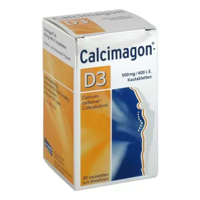 CALCIMAGON D3 kauwtabletten, 30 stuks CALCIMAGON D3 kauwtabletten, 30 stuks
