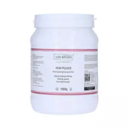 MSM PULVER Methylsulfonylmethaan poeder, 1000 g
