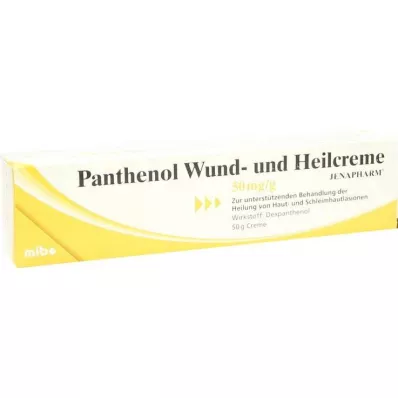 Panthenol wond- en genezende crème Jenapharm, 50 g Panthenol wond- en genezende crème Jenapharm, 50 g