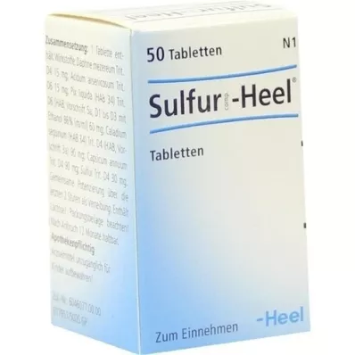 SULFUR COMP.Hiel tabletten, 50 stuks