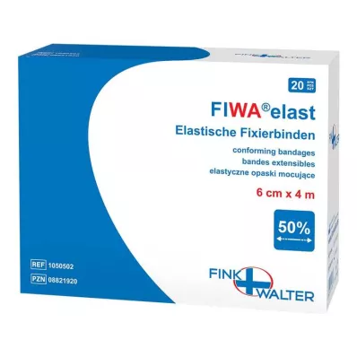 FIXIERBINDE elastiek 6 cmx4 m los, 1X20 st FIXIERBINDE elastiek 6 cmx4 m los, 1X20 st