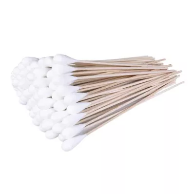 WATTESTÄBCHEN grote kop 15 cm, 100 stuks WATTESTÄBCHEN grote kop 15 cm, 100 stuks