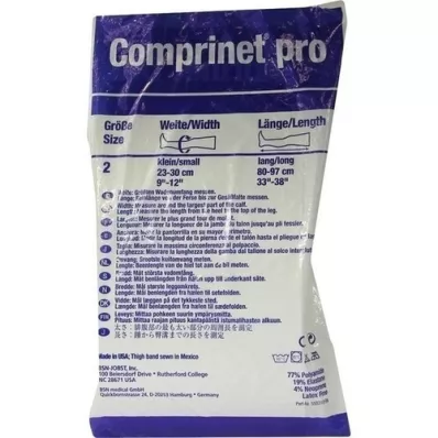 COMPRINET pro kousentop lang maat 2 wit, 2 stuks