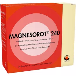 MAGNESOROT 240 zakjes, 20 stuks