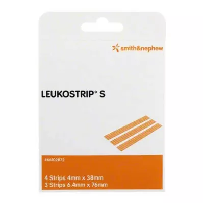 Leukostrip S wondhechtstrips, 2 st Leukostrip S wondhechtstrips, 2 st