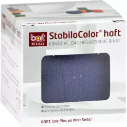 BORT StabiloColor kleefverband 8 cm blauw, 1 st