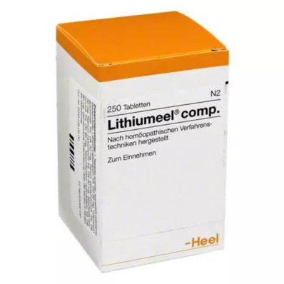 LITHIUMEEL comp. tabletten, 250 stuks LITHIUMEEL comp. tabletten, 250 stuks