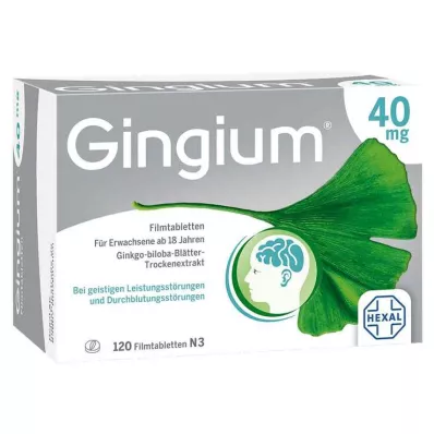 GINGIUM 40 mg filmomhulde tabletten, 120 stuks