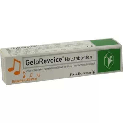 GELOREVOICE Keelpastilles Grapefruit-Menthol Lut., 20 stuks