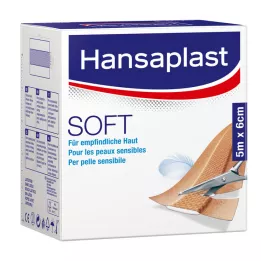 HANSAPLAST Zacht gips 6 cmx5 m rol, 1 st