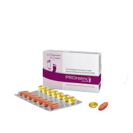 PROFERTIL vrouw Tbl./Kps.Kombipckg.3 maanden, 1 pc