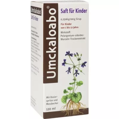 UMCKALOABO Sap voor kinderen, 120 ml