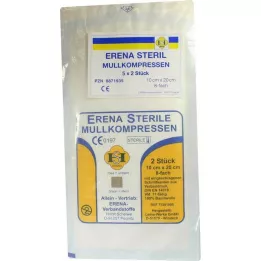 ERENA Gaaskompressen 10x20 cm steriel 8x5, 5X2 st