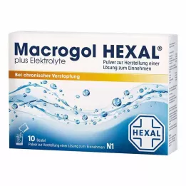 MACROGOL HEXAL plus elektrolyten Plv.z.H.e.L.z.E., 10 st