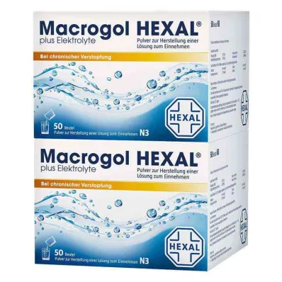 MACROGOL HEXAL plus elektrolyten Plv.z.H.e.L.z.E., 100 st MACROGOL HEXAL plus elektrolyten Plv.z.H.e.L.z.E., 100 st