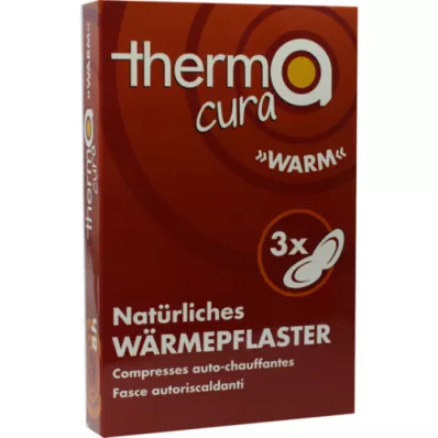 THERMACURA Warm pleisterwerk, 3 stuks