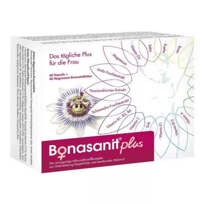BONASANIT plus 60 Kps./60 Br.Tabl. combipack, 1 st BONASANIT plus 60 Kps./60 Br.Tabl. combipack, 1 st