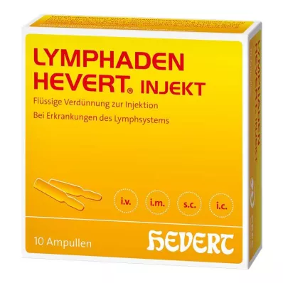 LYMPHADEN HEVERT injecteer ampullen, 10 stuks