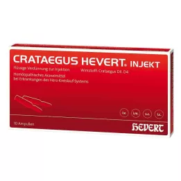 CRATAEGUS HEVERT injecteer ampullen, 10 stuks