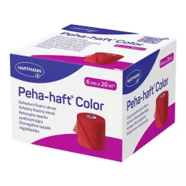 PEHA-HAFT Color Fixierb.latexfrei 6 cmx20 m rood, 1 st