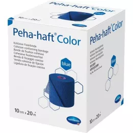 PEHA-HAFT Color Fixierb.latexfrei 10 cmx20 m blauw, 1 st