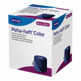 PEHA-HAFT Color Fixierb.latexfrei 10 cmx20 m blauw, 1 st