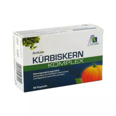 KÜRBISKERN KOMPLEX Capsules, 80 stuks