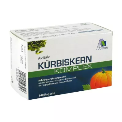 KÜRBISKERN KOMPLEX Capsules, 140 stuks