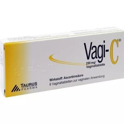 VAGI C vaginale tabletten, 6 stuks