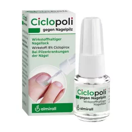 CICLOPOLI tegen schimmelnagels actief ingrediënt nagellak, 3.3 ml