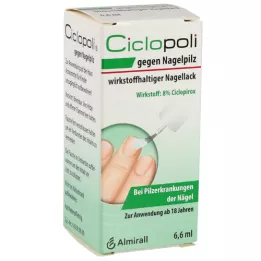 CICLOPOLI tegen schimmelnagels actief ingrediënt nagellak, 6.6 ml
