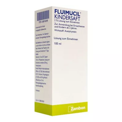 Fluimucil kindersap, 100 ml