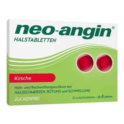 NEO-ANGIN Keelpastilles kers, 24 stuks NEO-ANGIN Keelpastilles kers, 24 stuks
